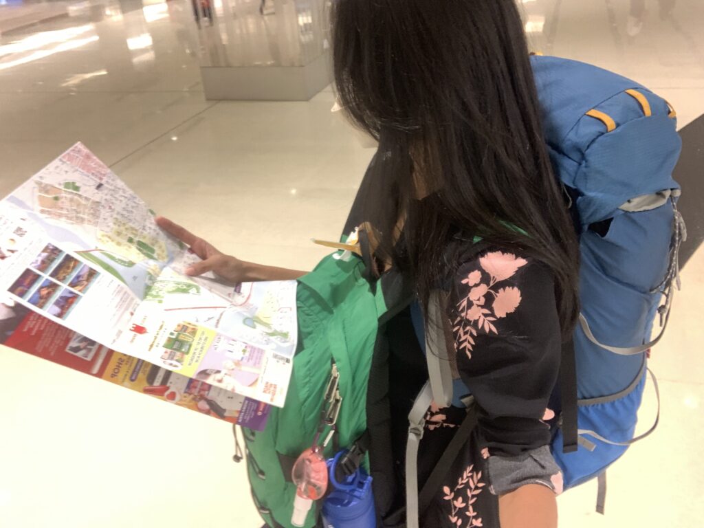 backpacking singapore - Changi