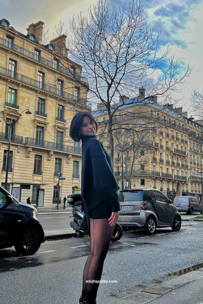 Traveling in Paris, France