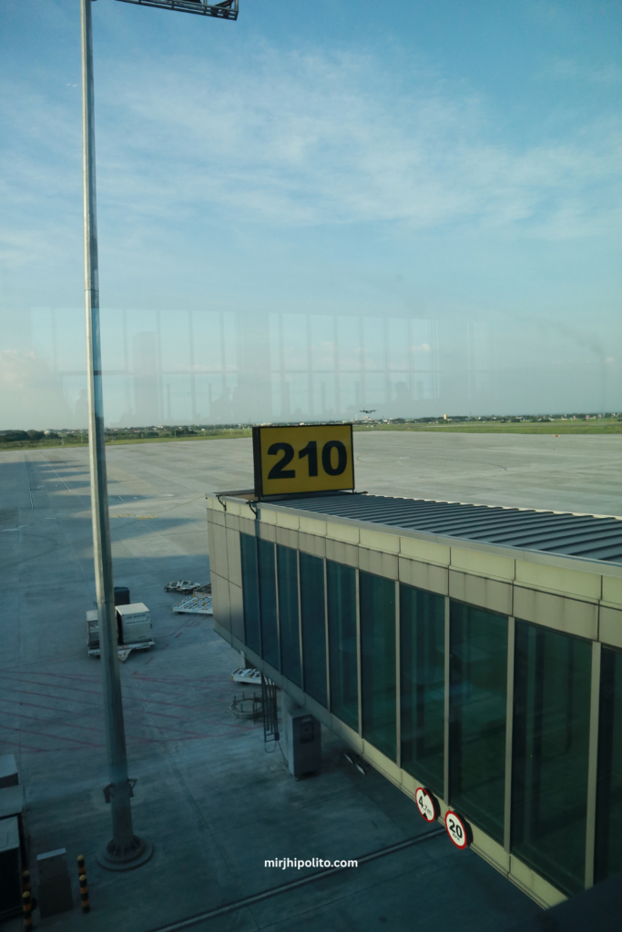 You did not get offloaded - Clark International Airport